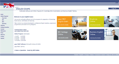 Desktop Screenshot of pass-english-exams.com